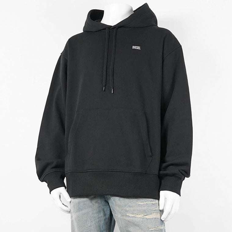 DIESEL メンズ パーカー S MACS HOOD V3 A22511 0HYAT ブラック 9XX