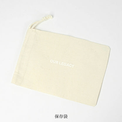 OUR LEGACY メンズ ベルト TWIN TONGUE BELT A2258TBC ブラック BLACK CHROMEXEL LEATHER