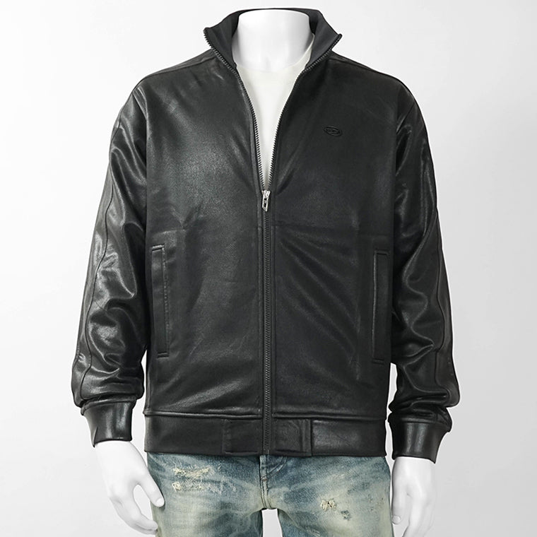 DIESEL メンズ トラックジャケット S GLOSSY A22631 0NJCD ブラック 9XX