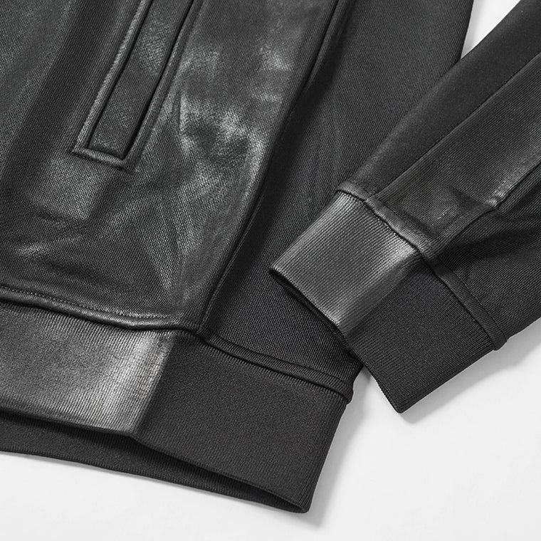 DIESEL メンズ トラックジャケット S GLOSSY A22631 0NJCD ブラック 9XX