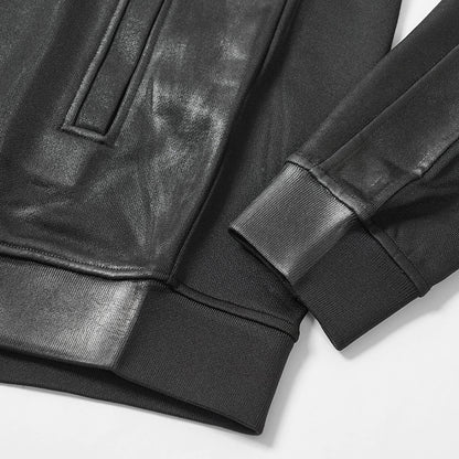 DIESEL メンズ トラックジャケット S GLOSSY A22631 0NJCD ブラック 9XX