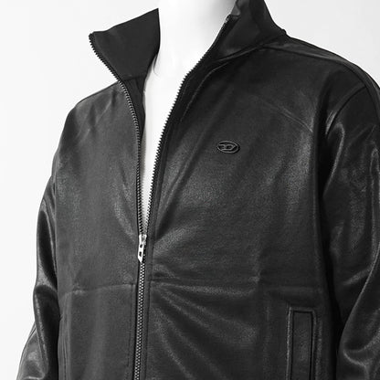DIESEL メンズ トラックジャケット S GLOSSY A22631 0NJCD ブラック 9XX