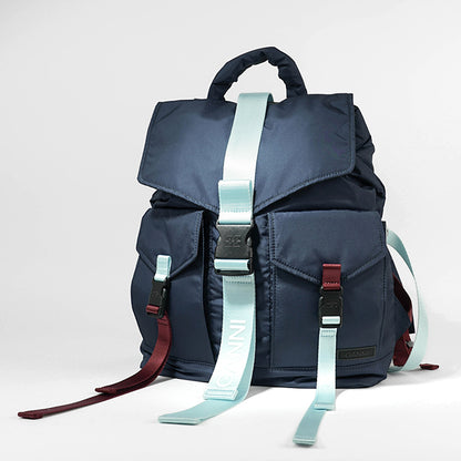 GANNI レディース メンズ バックパック RECYCLED TECH BACKPACK A6372 5488 PEACOAT ネイビー 268