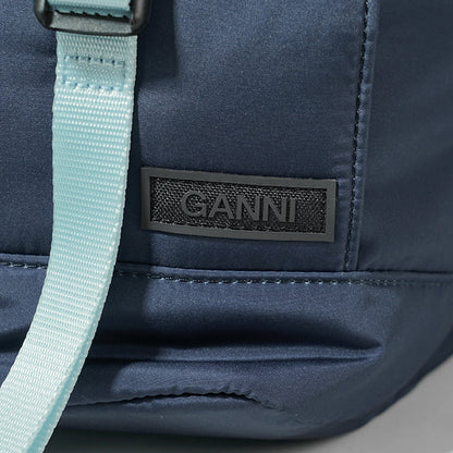 GANNI レディース メンズ バックパック RECYCLED TECH BACKPACK A6372 5488 PEACOAT ネイビー 268