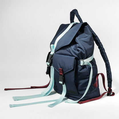 GANNI レディース メンズ バックパック RECYCLED TECH BACKPACK A6372 5488 PEACOAT ネイビー 268