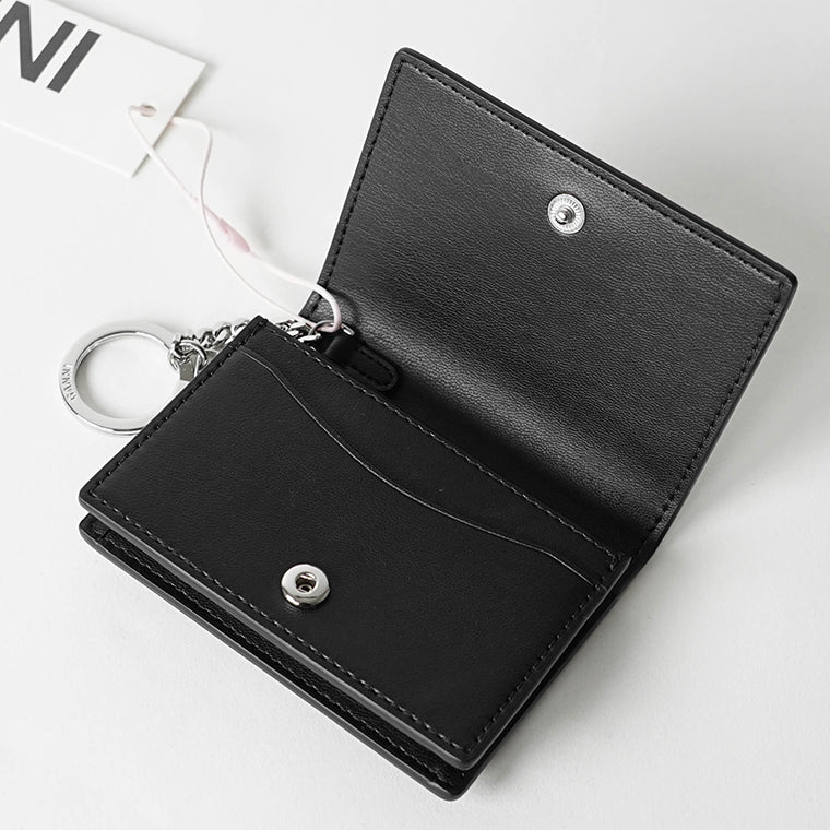 GANNI レディース カードケース A6395 BLACK ブラック 099