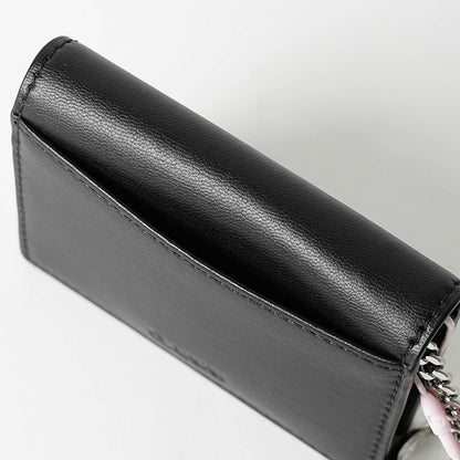 GANNI レディース カードケース A6395 BLACK ブラック 099