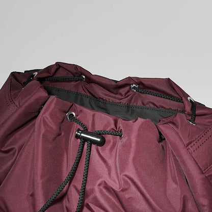 GANNI レディース メンズ バックパック RECYCLED TECH BACKPACK A6466 5488 DARK BURGUNDY バーガンディー 234