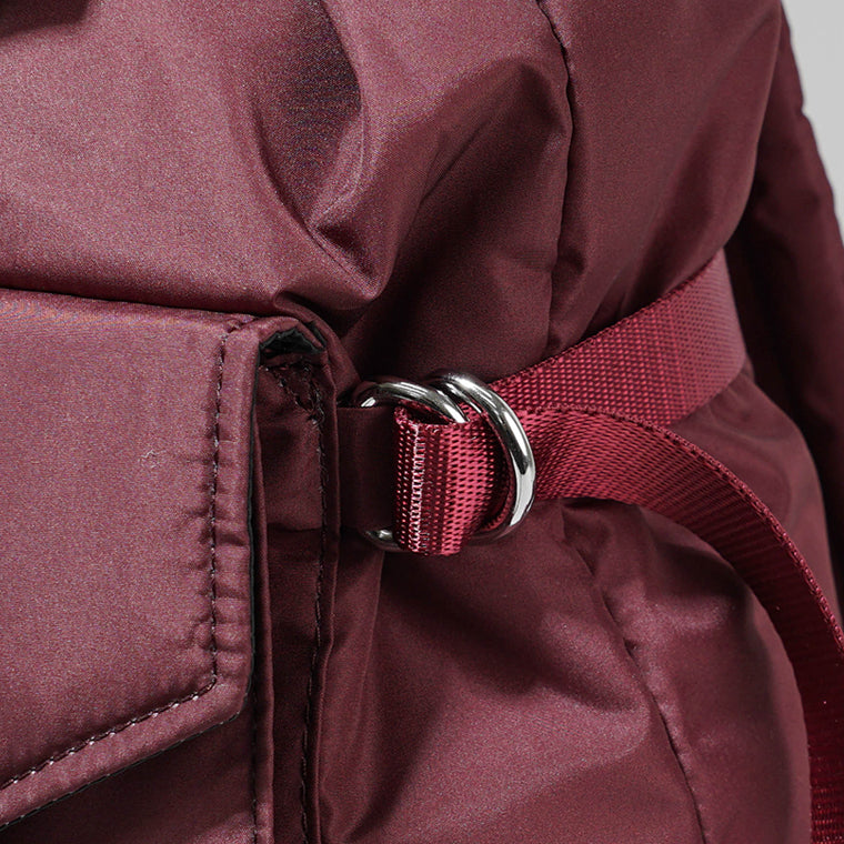 GANNI レディース メンズ バックパック RECYCLED TECH BACKPACK A6466 5488 DARK BURGUNDY バーガンディー 234