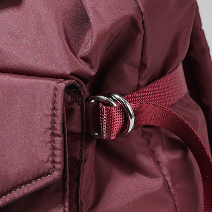 GANNI レディース メンズ バックパック RECYCLED TECH BACKPACK A6466 5488 DARK BURGUNDY バーガンディー 234
