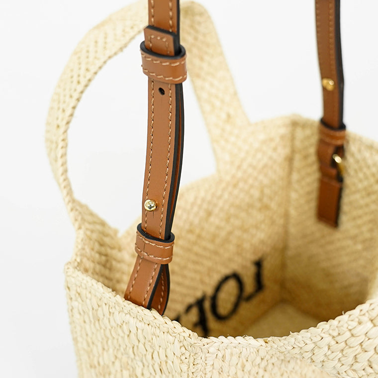 LOEWE レディース トートバッグ FONT TOTE MINI A685V46X01 NATURAL 2123