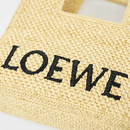 LOEWE レディース トートバッグ FONT TOTE MINI A685V46X01 NATURAL 2123