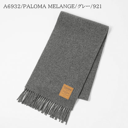GANNI レディース マフラー A6932 A6931  A6942 3カラー