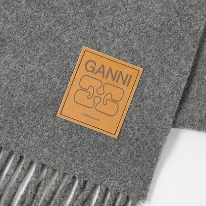 GANNI レディース マフラー A6932 A6931  A6942 3カラー