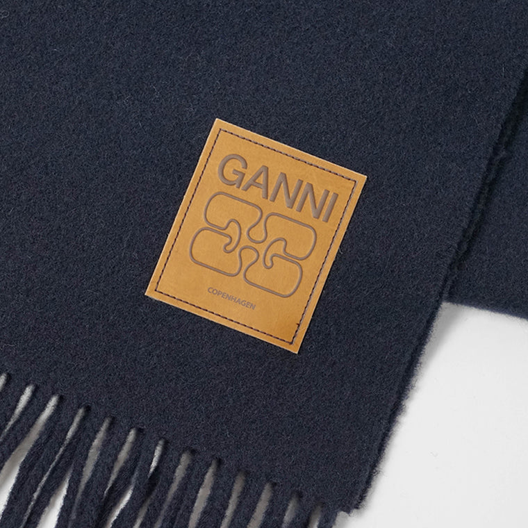 GANNI レディース マフラー A6932 A6931  A6942 3カラー
