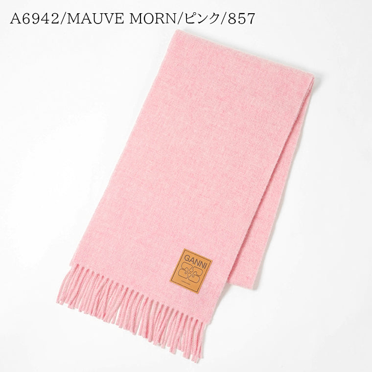 GANNI レディース マフラー A6932 A6931  A6942 3カラー