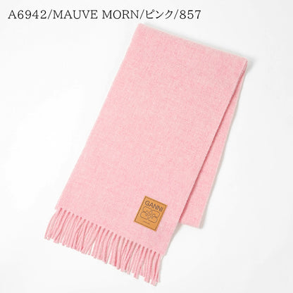 GANNI レディース マフラー A6932 A6931  A6942 3カラー