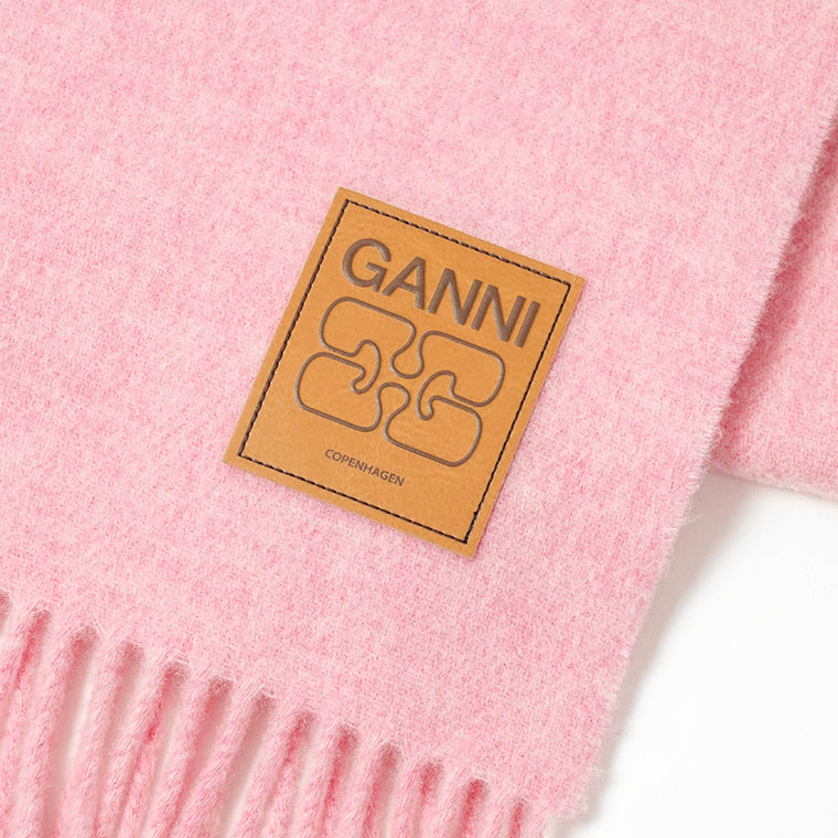 GANNI レディース マフラー A6932 A6931  A6942 3カラー