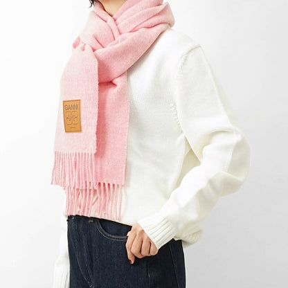 GANNI レディース マフラー A6932 A6931  A6942 3カラー
