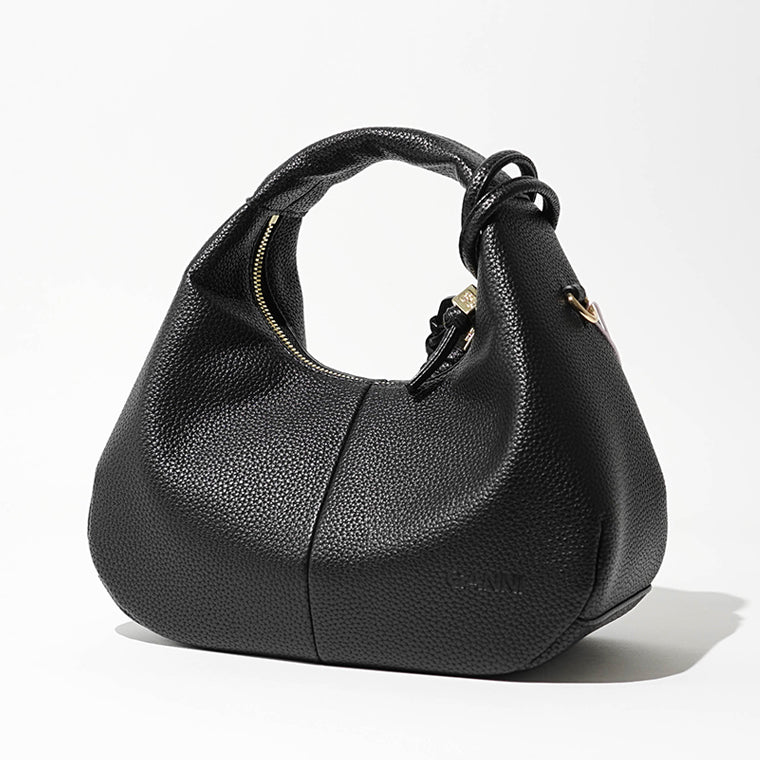 GANNI レディース バッグ MINI HOBO BAG A6976 BLACK ブラック 099