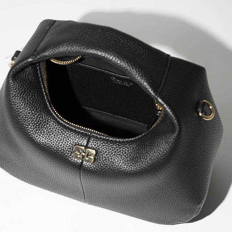 GANNI レディース バッグ MINI HOBO BAG A6976 BLACK ブラック 099