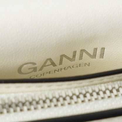 GANNI レディース コイン＆カードケース A7039 EGRET アイボリー 135