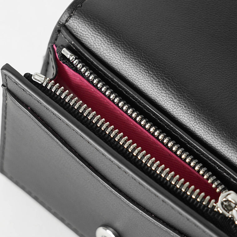 GANNI レディース コイン＆カードケース A7042 BLACK ブラック 099