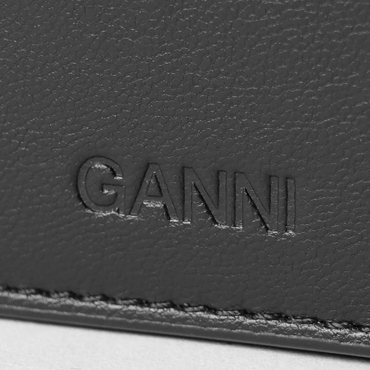 GANNI レディース コイン＆カードケース A7042 BLACK ブラック 099