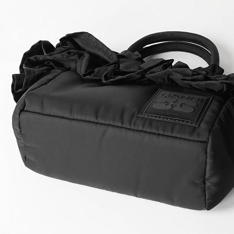 GANNI レディース ショルダーバッグ A7187 BLACK ブラック 099