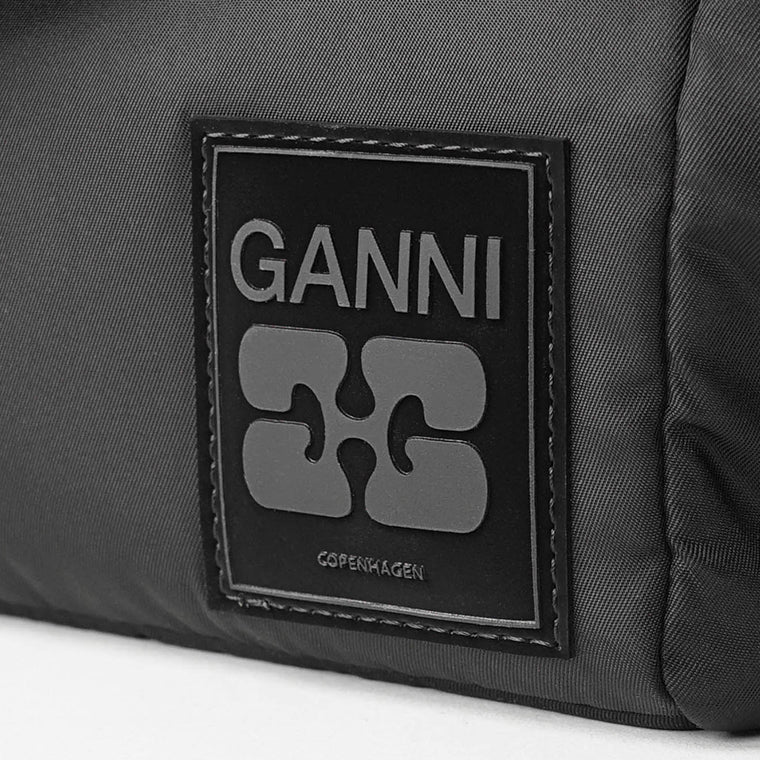 GANNI レディース ショルダーバッグ A7187 BLACK ブラック 099