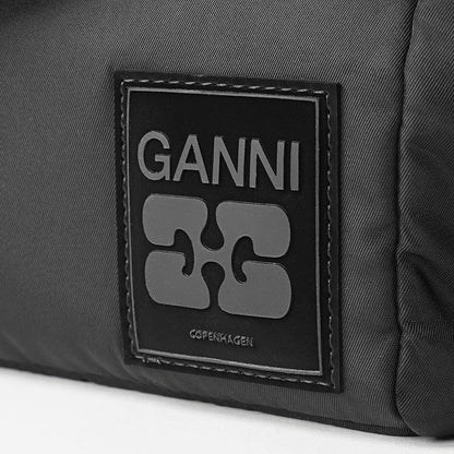 GANNI レディース ショルダーバッグ A7187 BLACK ブラック 099