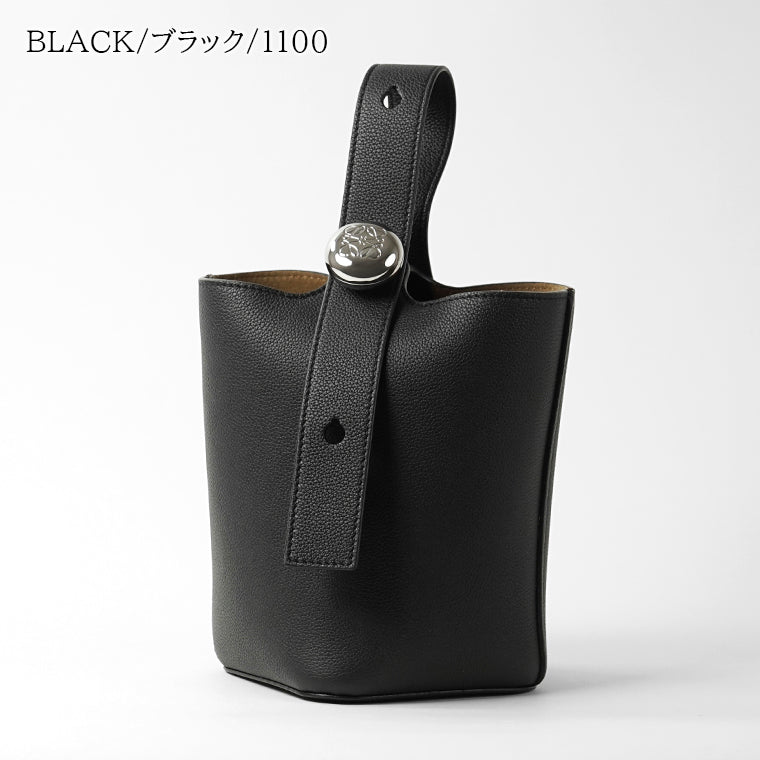 【SUMMER FINAL SALE】 LOEWE レディース ショルダーバッグ PEBBLE BUCKET BAG MINI AANBBBMX31 2カラー