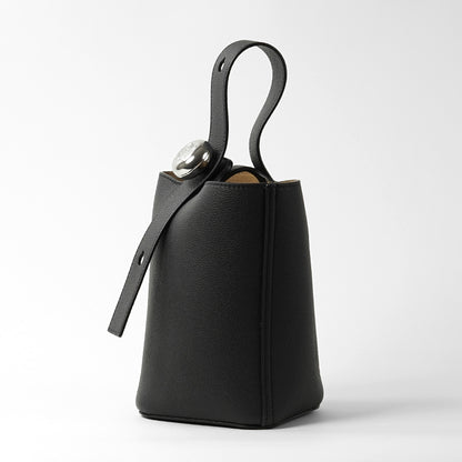 【SUMMER FINAL SALE】 LOEWE レディース ショルダーバッグ PEBBLE BUCKET BAG MINI AANBBBMX31 2カラー