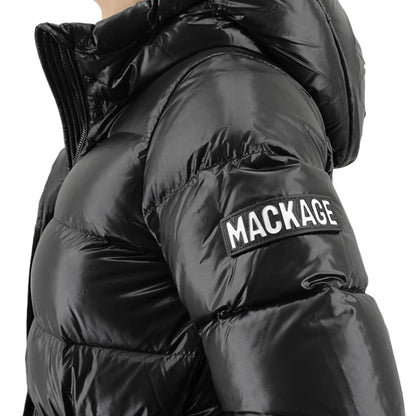 MACKAGE KIDS キッズ ダウンジャケット ALANNIS ブラック BLACK