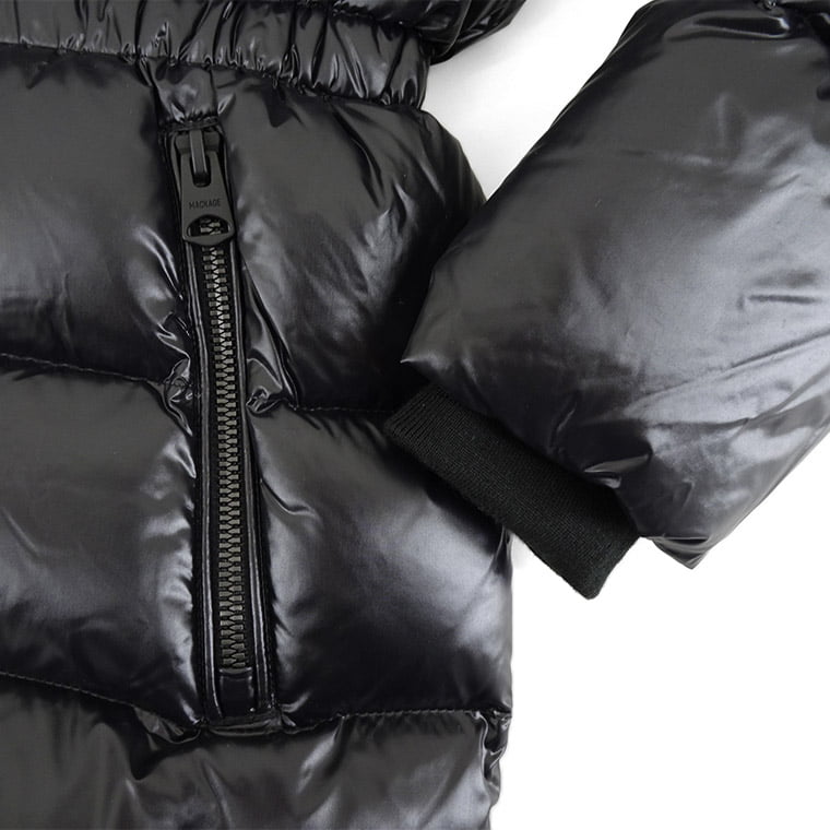 MACKAGE KIDS キッズ ダウンジャケット ALANNIS ブラック BLACK