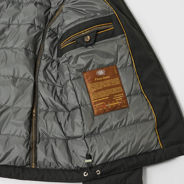 MooRER メンズ ダウンジャケット ALBINI PUM ブラック NERO