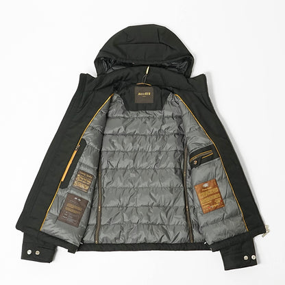 MooRER メンズ ダウンジャケット ALBINI PUM ブラック NERO