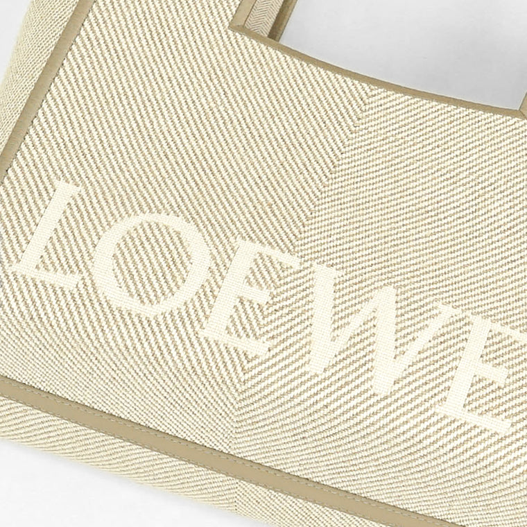 LOEWE レディース トートバッグ FONT TOTE MEDIUM ALF1B61X11 ECRU エクリュ 2370