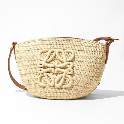 【SUMMER FINAL SALE】 LOEWE レディース バッグ ECLIPSE POCHETTE ANNGNN0X01 NATURAL TAN ナチュラル タン 2435