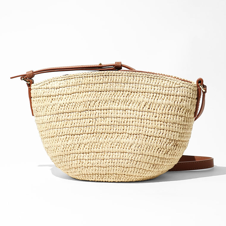 【SUMMER FINAL SALE】 LOEWE レディース バッグ ECLIPSE POCHETTE ANNGNN0X01 NATURAL TAN ナチュラル タン 2435