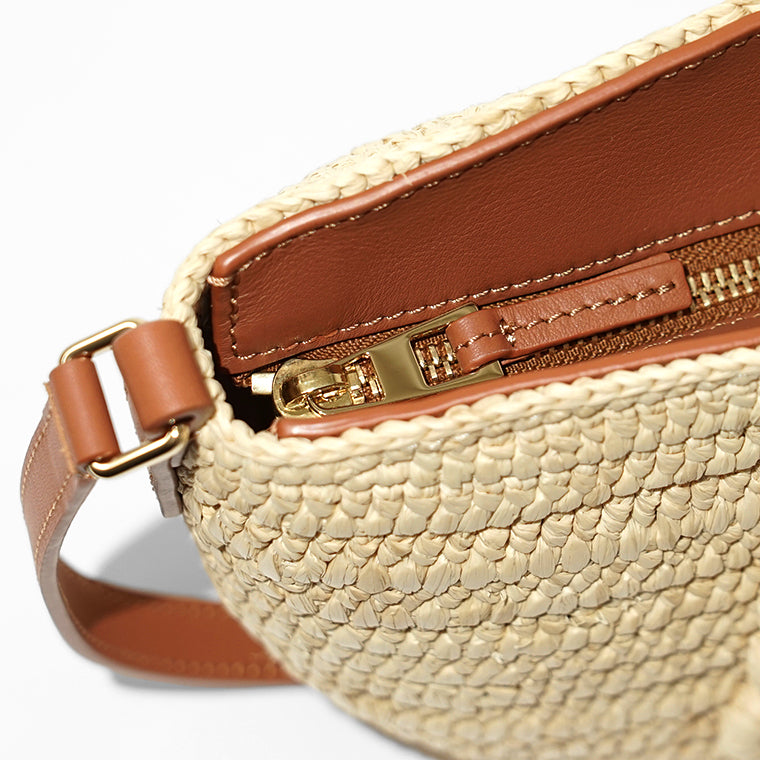 【SUMMER FINAL SALE】 LOEWE レディース バッグ ECLIPSE POCHETTE ANNGNN0X01 NATURAL TAN ナチュラル タン 2435