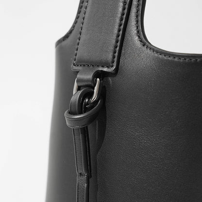 【SUMMER FINAL SALE】 LOEWE レディース ショルダーバッグ BILBAO BUCKET MEDIUM AWRAWRPX01 BLACK ブラック 1100