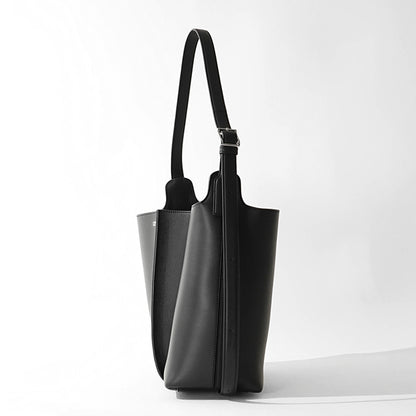 【SUMMER FINAL SALE】 LOEWE レディース ショルダーバッグ BILBAO BUCKET MEDIUM AWRAWRPX01 BLACK ブラック 1100