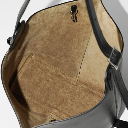 【SUMMER FINAL SALE】 LOEWE レディース ショルダーバッグ BILBAO BUCKET MEDIUM AWRAWRPX01 BLACK ブラック 1100