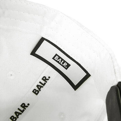 BALR. メンズ レディース キャップ CLASSIC OXFORD CAP B10014 ホワイト WHITE