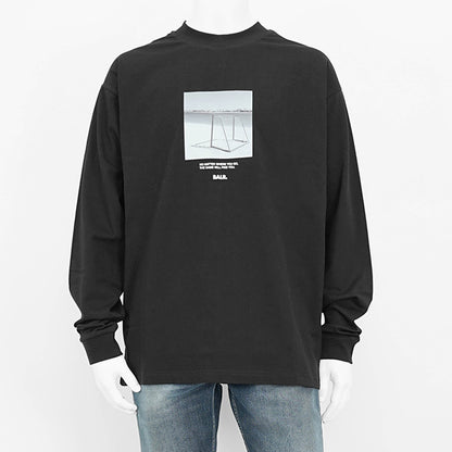 BALR. メンズ 長袖Tシャツ GOAL BOX FIT LONG SLEEVE T SHIRT B1111 1061 ブラック JET BLACK