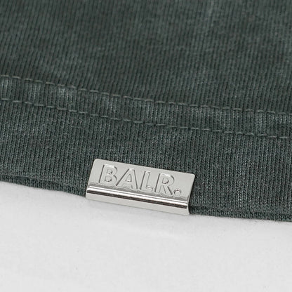 BALR. メンズ 長袖Tシャツ URBAN WASHED LONGSLEEVE B1111 1066 ウォッシュグレー VOLCANIC GREY
