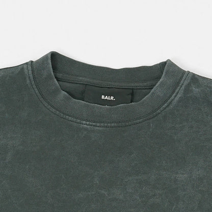 BALR. メンズ 長袖Tシャツ URBAN WASHED LONGSLEEVE B1111 1066 ウォッシュグレー VOLCANIC GREY
