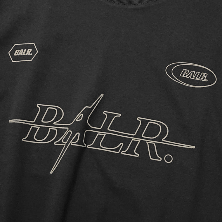 BALR. メンズ Tシャツ PING BOX T SHIRT B1112 1299 2カラー