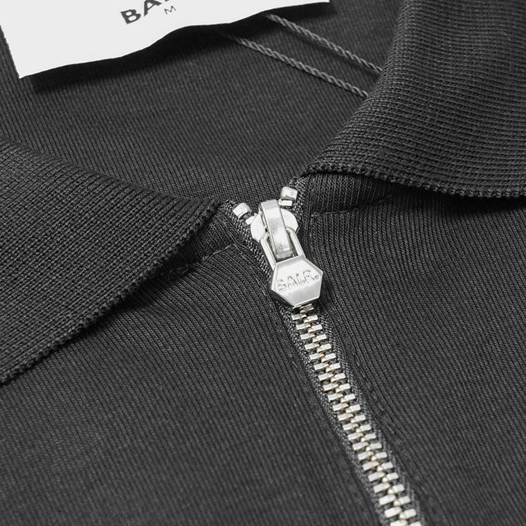 【SUMMER FINAL SALE】 BALR. メンズ ポロシャツ HEX SERIES POLO B1122 1040 ブラック JET BLACK